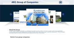 Desktop Screenshot of akcgroup.com